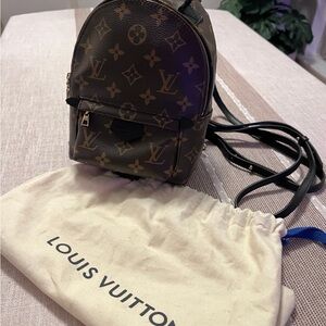 Louis Vuitton Monogram Brown Backpack